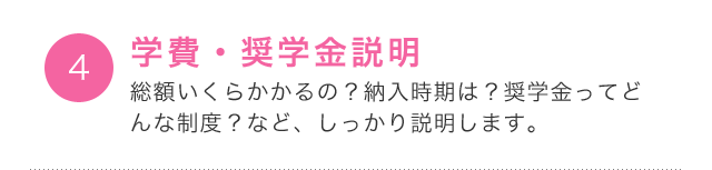 学費・奨学金説明